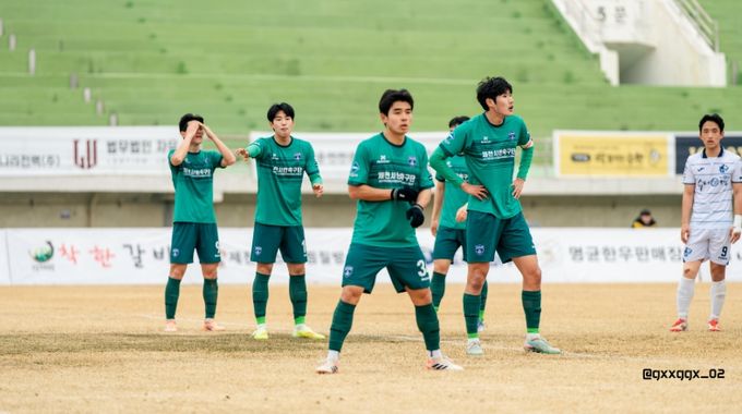 김건남 선수 등 경기 현장