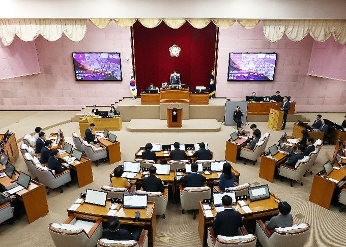 안양시의회, 제310회 임시회 개회