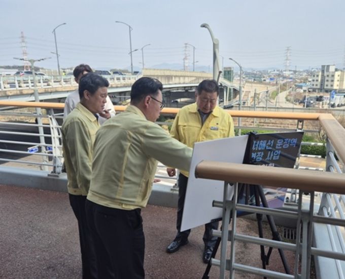 서해선 운정역 연장 사업 5월 착공 앞두고… 파주시, 현장점검 실시