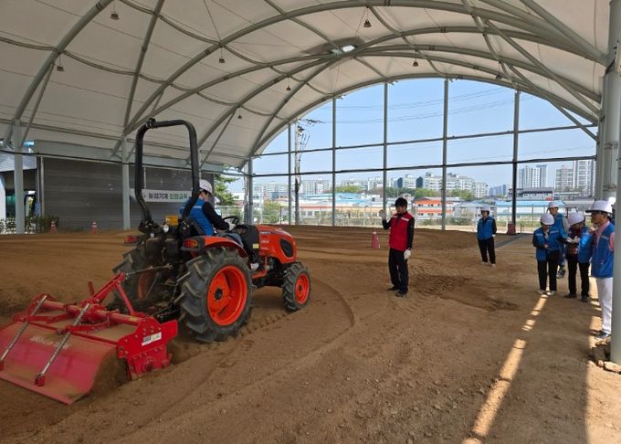 남양주시, 그린농업대학 교육생 대상 ‘농업기계 실습 및 안전교육’ 실시